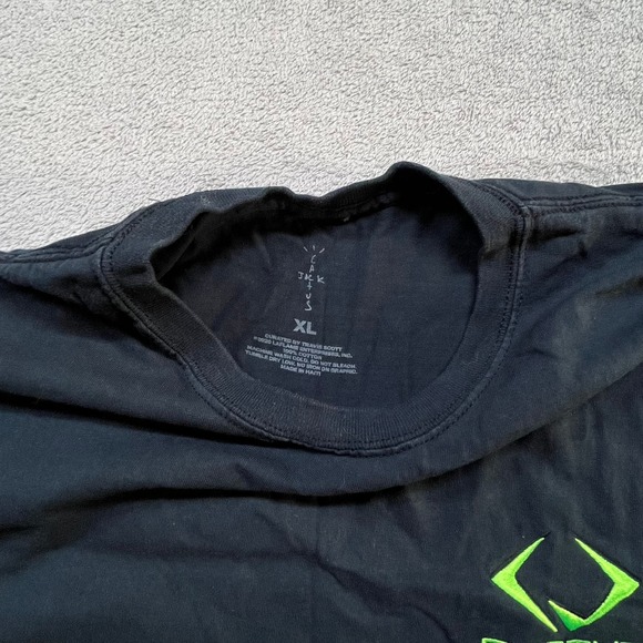 Travis Scott x Cactus Jack Shirt Size XL Mens Black Green‎ - Picture 3 of 5